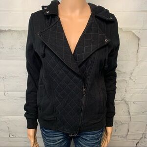 Black Hooded Jacket